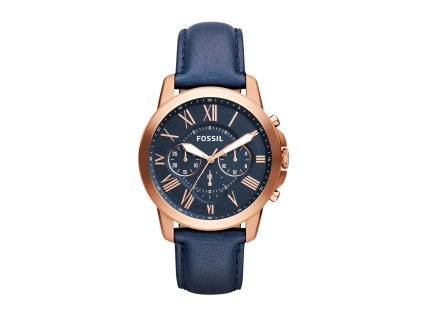 Fossil Grand men's round watch FS4835