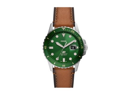 9528 fossil blue panske hodinky kulate fs5946