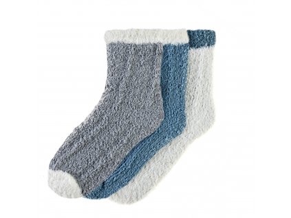 9670 funky steps set damskych teplych ponozek v tlumenych barvach