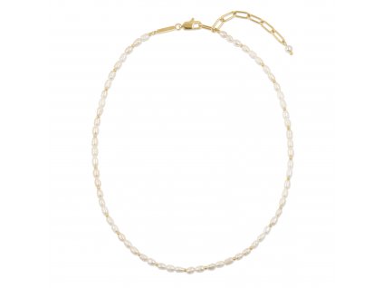 Esprit dámsky náhrdelník s perlami ESNL23062LYG
