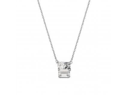 Michael Kors dámský stříbrný náhrdelník MKC1660CZ040