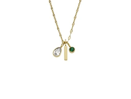 9988 fossil damsky nahrdelnik ocelovy jf04588710