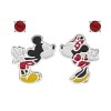 Disney set dětských náušnic Minnie a Mickey Mouse stříbrný SS00004SRRL.CS