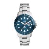 10354 fossil blue panske hodinky kulate fs6050