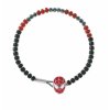 Disney Men's Spider-Man Marvel Beaded Bracelet B600629QML-8.CS