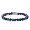 Rebel & Rose náramek Midnight Blue II, 6mm (Velikost XS)