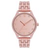 11519 nine west damske hodinky kulate ruzove nw 3014lplp