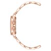 11585 1 anne klein damske hodinky kulate ruzovo zlate ak 4132blrg