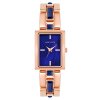 11588 anne klein damske hodinky hranate ruzovo zlate ak 4156blrg
