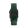 Vince Camuto men's leather strap for Apple Watch 42/44/45mm WV/1002BKGR42