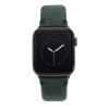 Vince Camuto men's leather strap for Apple Watch 42/44/45mm WV/1002BKGR42