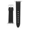 Steve Madden black silicone strap for Apple Watch 38/40/41 WS/1003BKSV384041