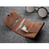 Pularys men's leather wallet Hiker brown 211128406