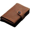 Pularys men's leather wallet Hiker brown 211128406
