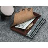 Pularys gift set men's leather wallet Hobby and key chain brown 189414102