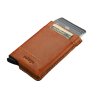 Pularys men's leather wallet GOBI light brown