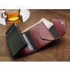 Pularys women's leather wallet Porter Go burgundy