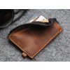 Pularys men's leather wallet OLDTIMER SLIM brown