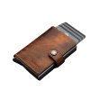 Pularys men's leather wallet Easy brown 210331007