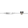 Disney dětský náramek MINI Mickey Mouse stříbrný BS00097SL-47.CS