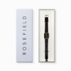 13753 2 rosefield boxy xs black leather damske hodinky qbblg q53