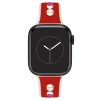 Anne Klein Red and Cream Silicone Strap for Apple Watch 38/40/41 WK/1082RDCH38