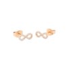 JPG Original White DW00401615 Mirelle Infinity Earring Rose Gold 02 4000x5000