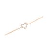 15433 1 jpg original white dw00401618 mirelle heart bracelet rose gold 02 4000x5000