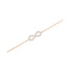 15454 1 jpg original white dw00401627 mirelle infinity bracelet rose gold 02 4000x5000