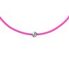 packshots 021100 ICE jewellery diamond bracelet cord neon pink 02