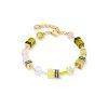 Coeur de Lion dámsky náramok GeoCUBE® Iconic Olive Blossom 2838/30-0901