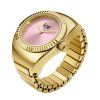 Ice-Watch dámske hodinky v prsteni Chouchou Gold-Pink 025518
