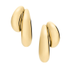 Fossil Domed women's steel earrings JF04898710