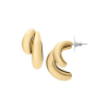 Fossil Domed women's steel earrings JF04898710