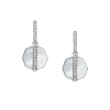Fossil Merrit ladies' steel earrings JF04911040