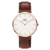 2550 4 daniel wellington hodinky classic st mawes 40 mm rose gold dw00100006