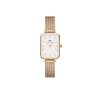 2625 1 daniel wellington hodinky quadro pressed mesh rose gold white dw00100431