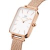 2625 4 daniel wellington hodinky quadro pressed mesh rose gold white dw00100431