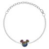 Disney Mickey Mouse strieborný náramok BS00025SRML-S
