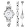 Anne Klein watch and bracelet set AK/1869SVST