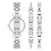 Anne Klein watch and bracelet set AK/1869SVST