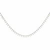 Rosefield náhrdelník stříbrné barvy Drop Chain JNDCS-J681