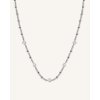 Rosefield strieborný náhrdelník Crystal JNSCS-J612