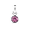 7136 2 rosefield privesek stribrne barvy birthstone june color