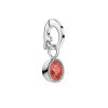 Rosefield birthstone October color silver pendant