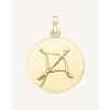 Rosefield gold colored Zodiac Coin Sagittarius pendant