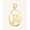 Rosefield gold colored Zodiac Coin Sagittarius pendant