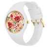 7517 6 ice watch damske hodinky flower poppy fields small