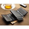 Pularys men's leather wallet black