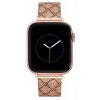 Nine West řemínek mesh růžovozlatý se vzorem, pro Apple Watch 38-41mm